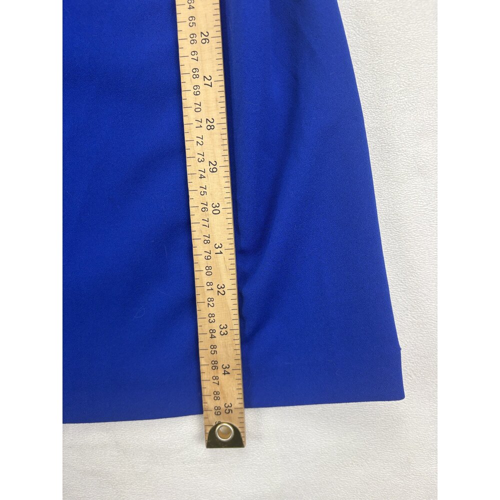 Betsey Johnson Cobalt Blue Sheath Midi Dress Size 6 - Picture 12 of 12